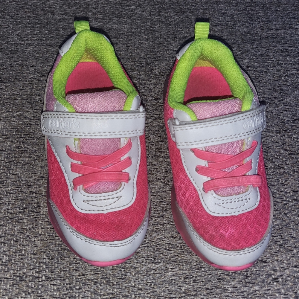 Girls light up sneakers